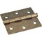 Hardware Resources Antique Brass 3"x2-3/4" Single Full Swaged Butt Hinge OL33550AB - alternate 1